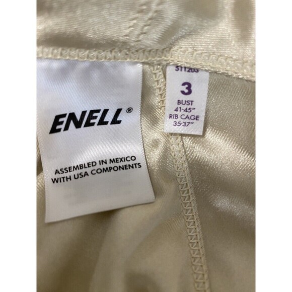 Enell Gold Sports Bra Size 3 - Picture 9 of 12